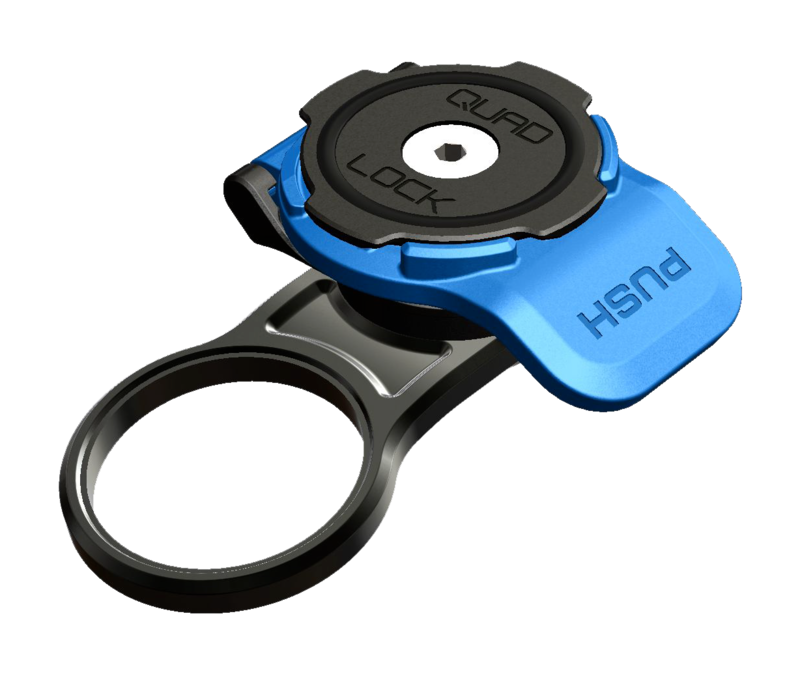 Quadlock Pro -ohjainkannattimen kiinnitys